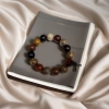 Natural sandalwood Buddhist prayer beads bracelet for men, playing with wood, rosewood, yellow rosewood, agarwood beads, cultural and artistic bracelets, and prayer beads. 094626231 details Picture
